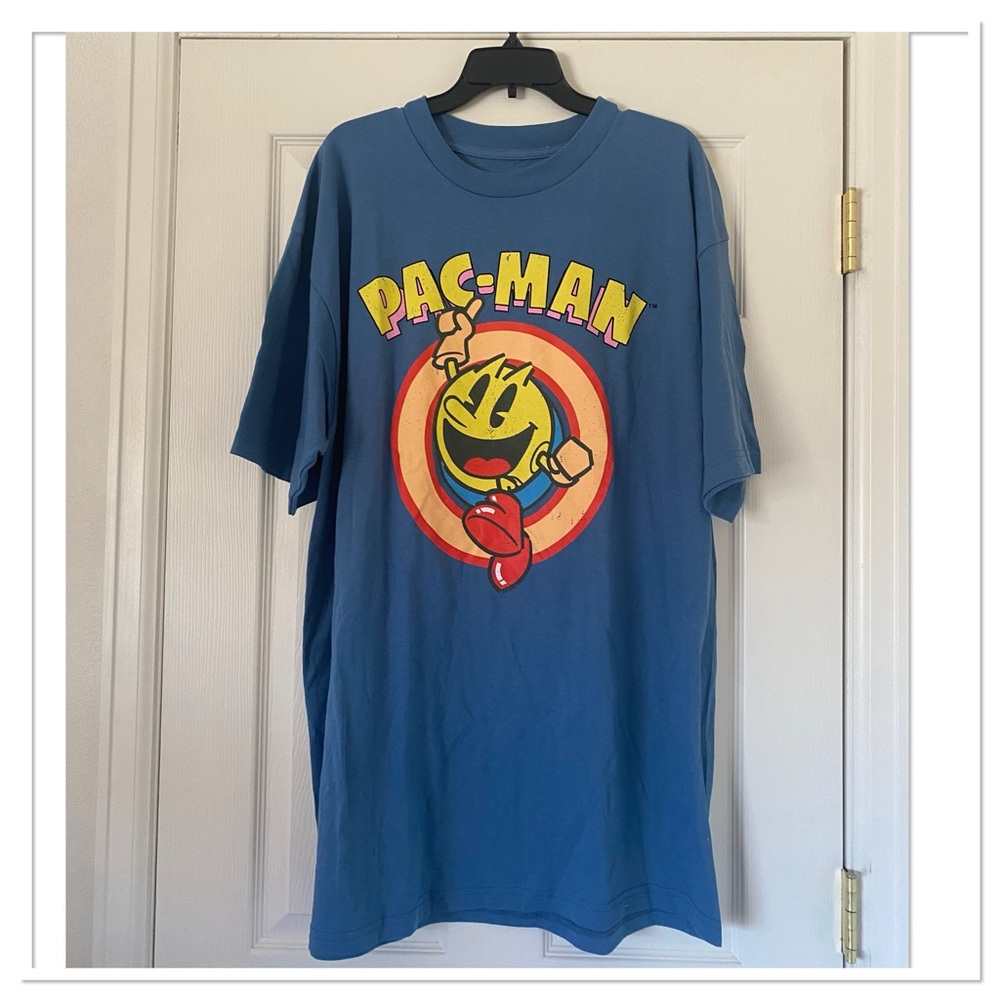 Pac-Man Men’s Big & Tall Graphic T-Shirt